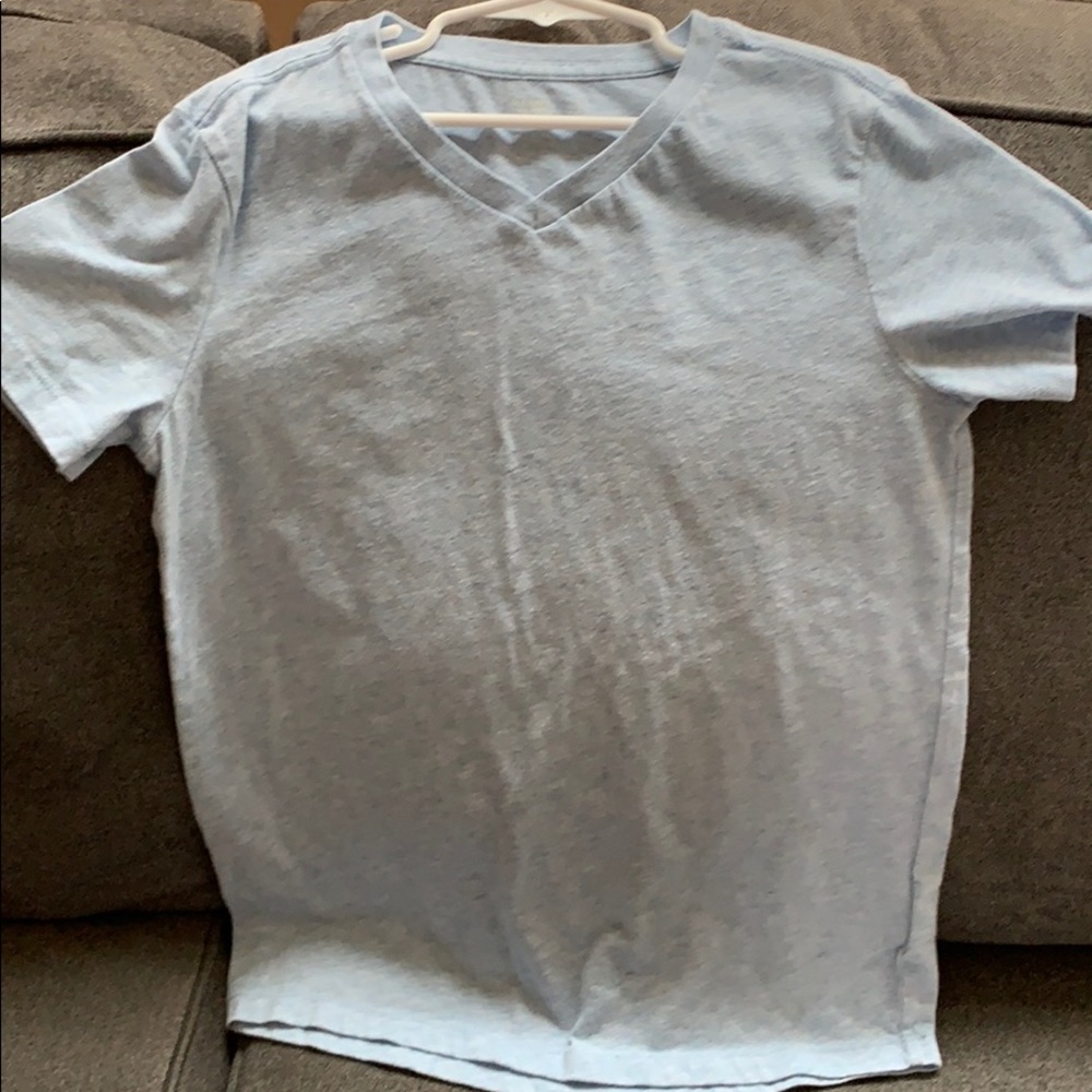 Boys light blue Vneck